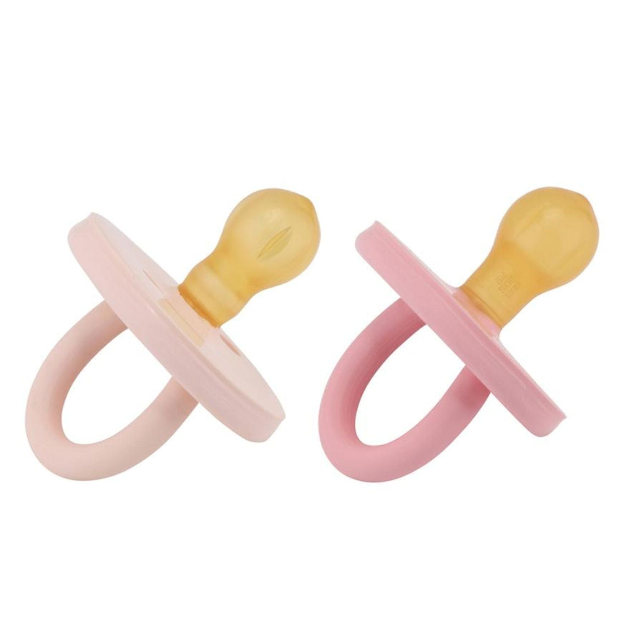 Hevea Natural Rubber Bumibébé Pacifier Round 3-36 Months 2-Pack