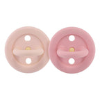 Hevea Natural Rubber Bumibébé Pacifier Round 3-36 Months 2-Pack