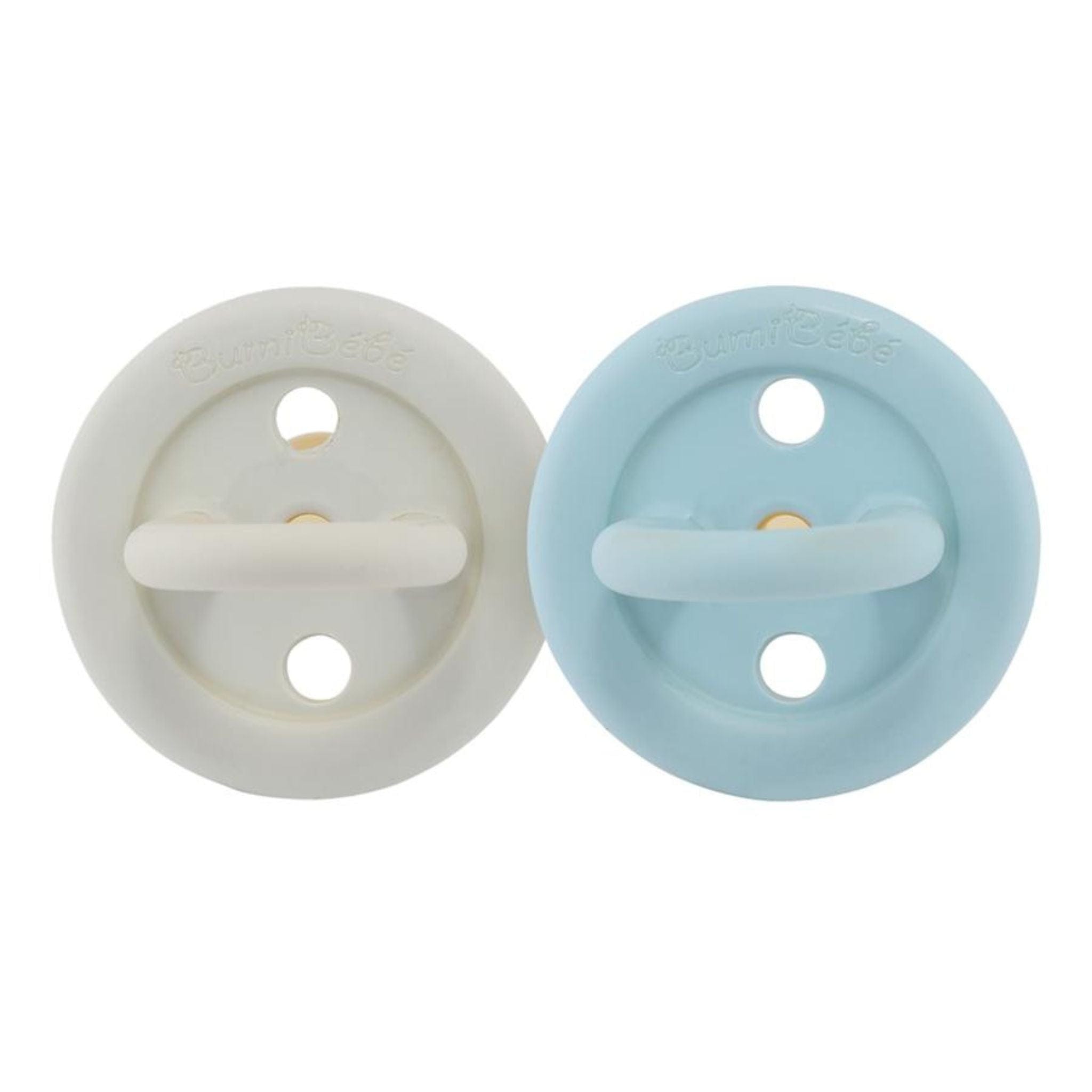 Hevea Natural Rubber Bumibébé Pacifier Round 3-36 Months 2-Pack