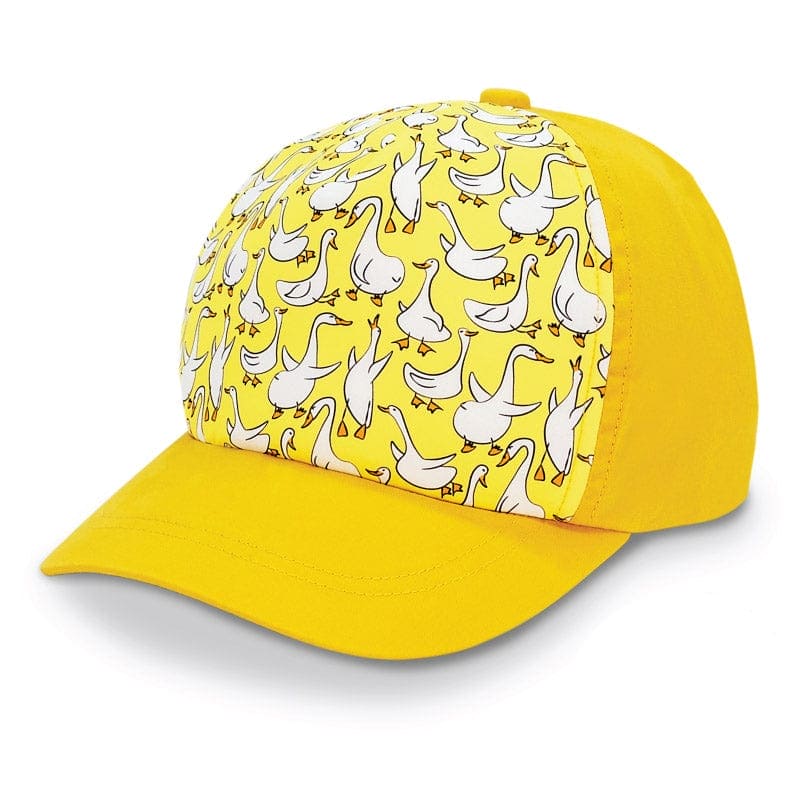 Jan & Jul Kids Cotton UPF 50+ Adjustable Xplorer Cap Yellow Goose / Large (2-12 years old) HXP-GOO-L