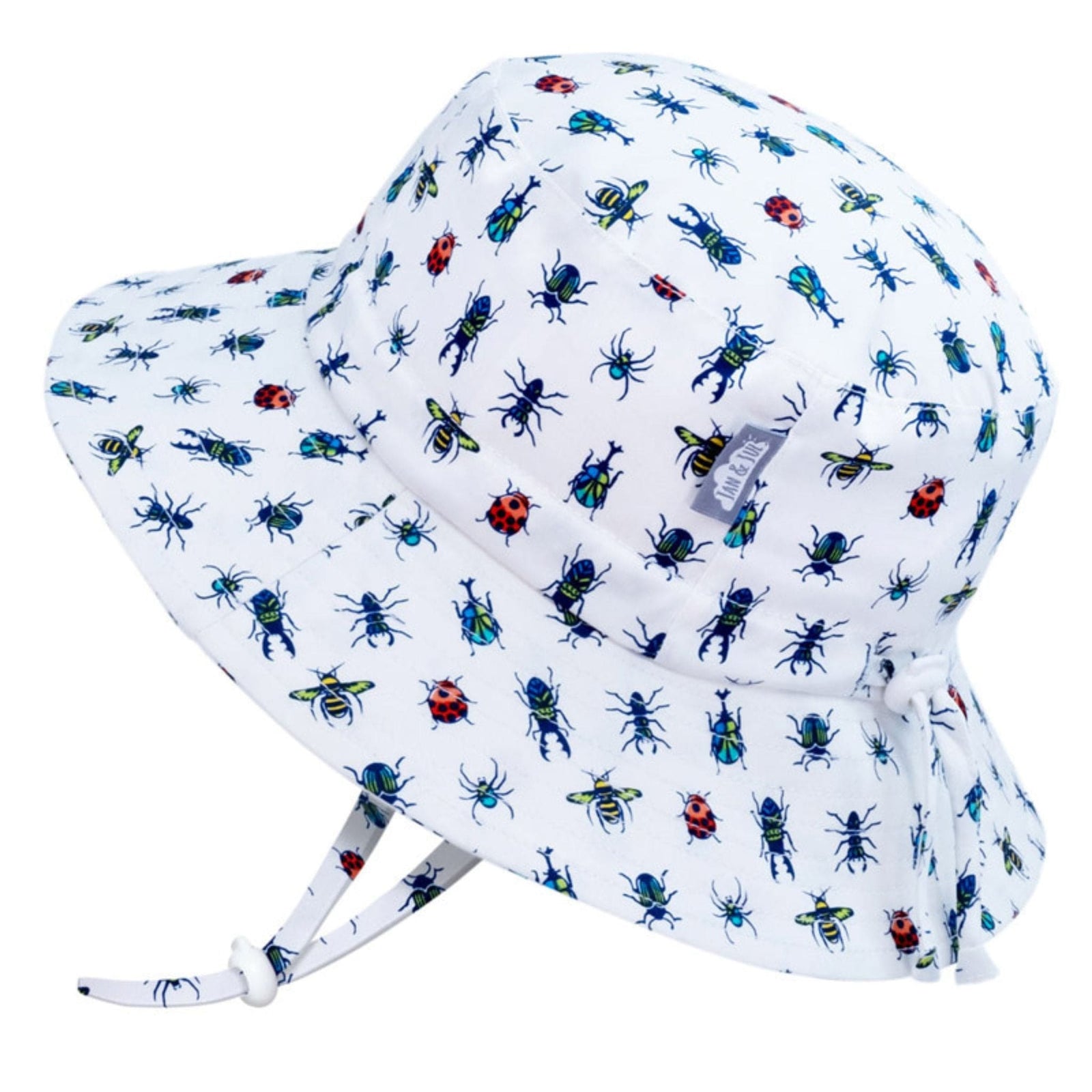 Jan & Jul Kids Grow-With-Me® Adjustable UPF 50+ Cotton Bucket Hat