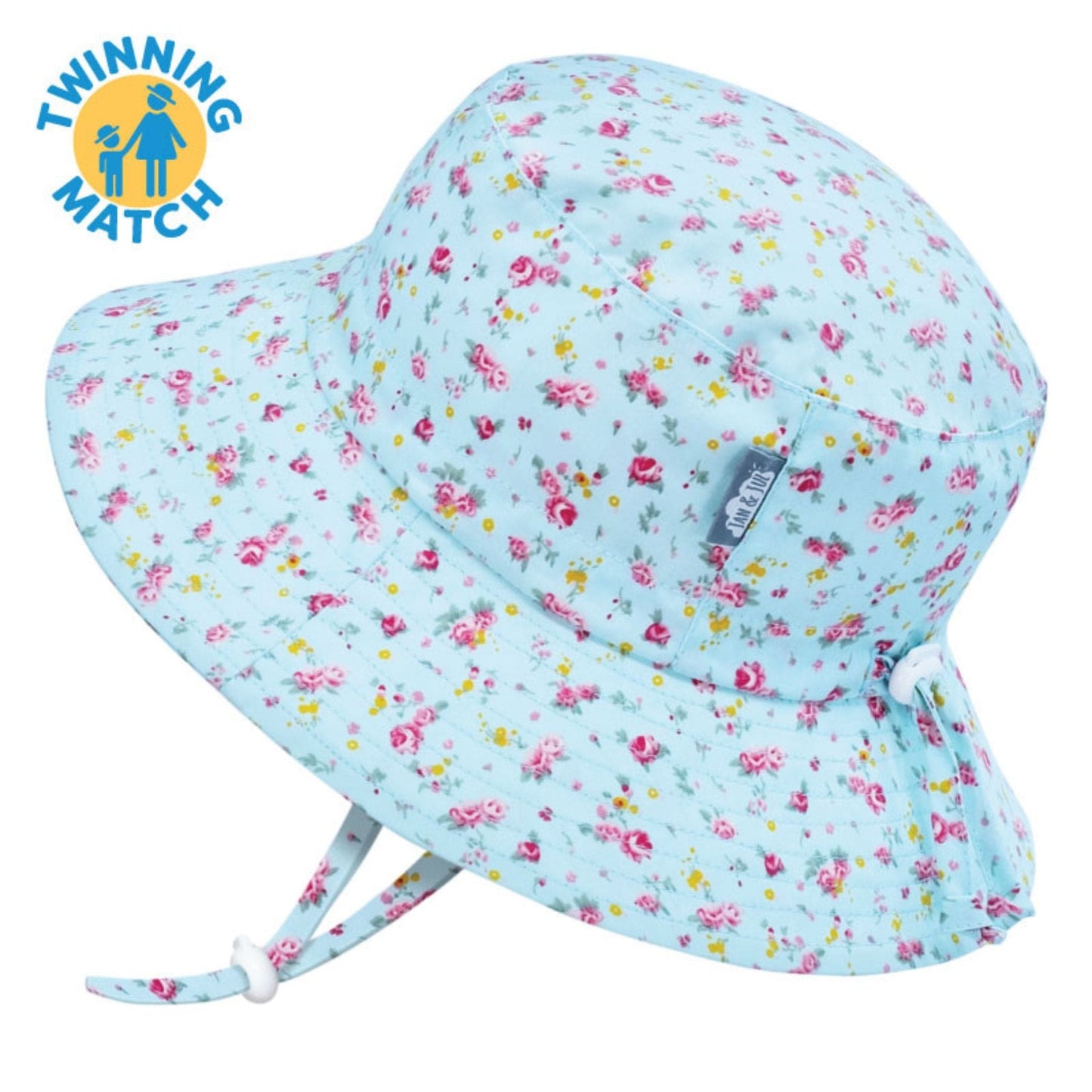 Jan & Jul Kids Gro-With-Me® Cotton Bucket UPF 50+ Sun Hats