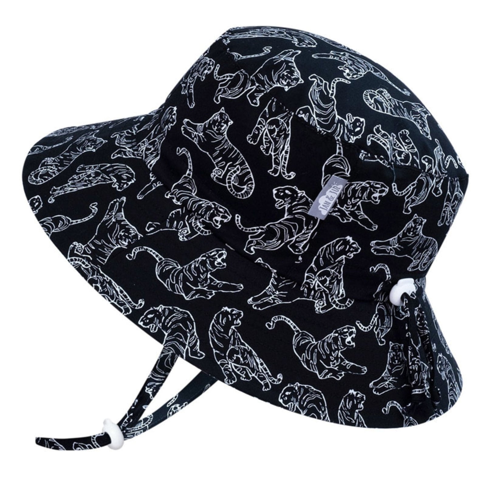 Jan & Jul Kids Grow-With-Me® Adjustable UPF 50+ Cotton Bucket Hat