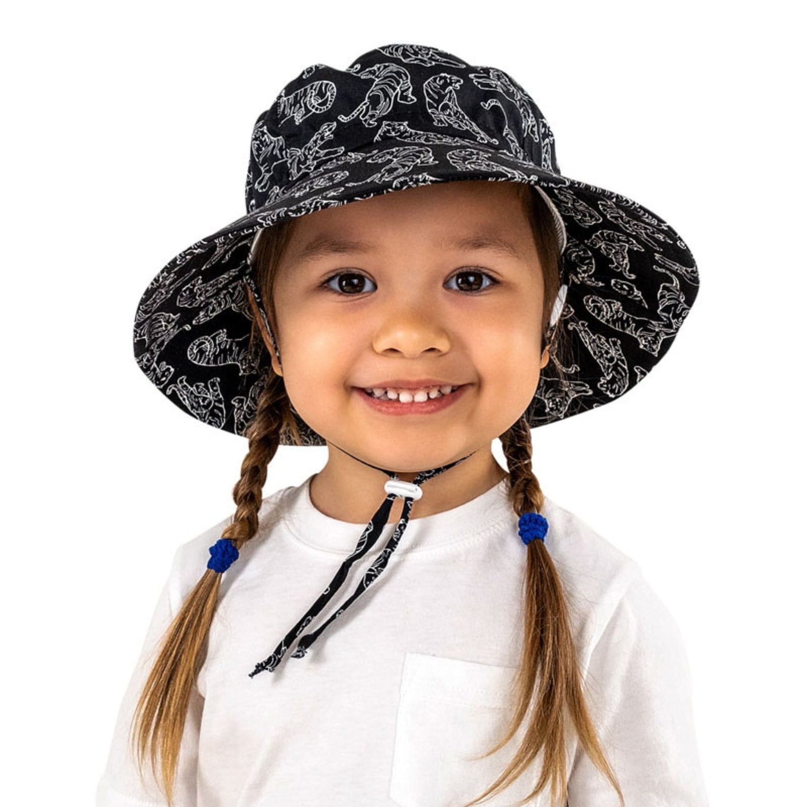 Jan & Jul Kids Grow-With-Me® Adjustable UPF 50+ Cotton Bucket Hat