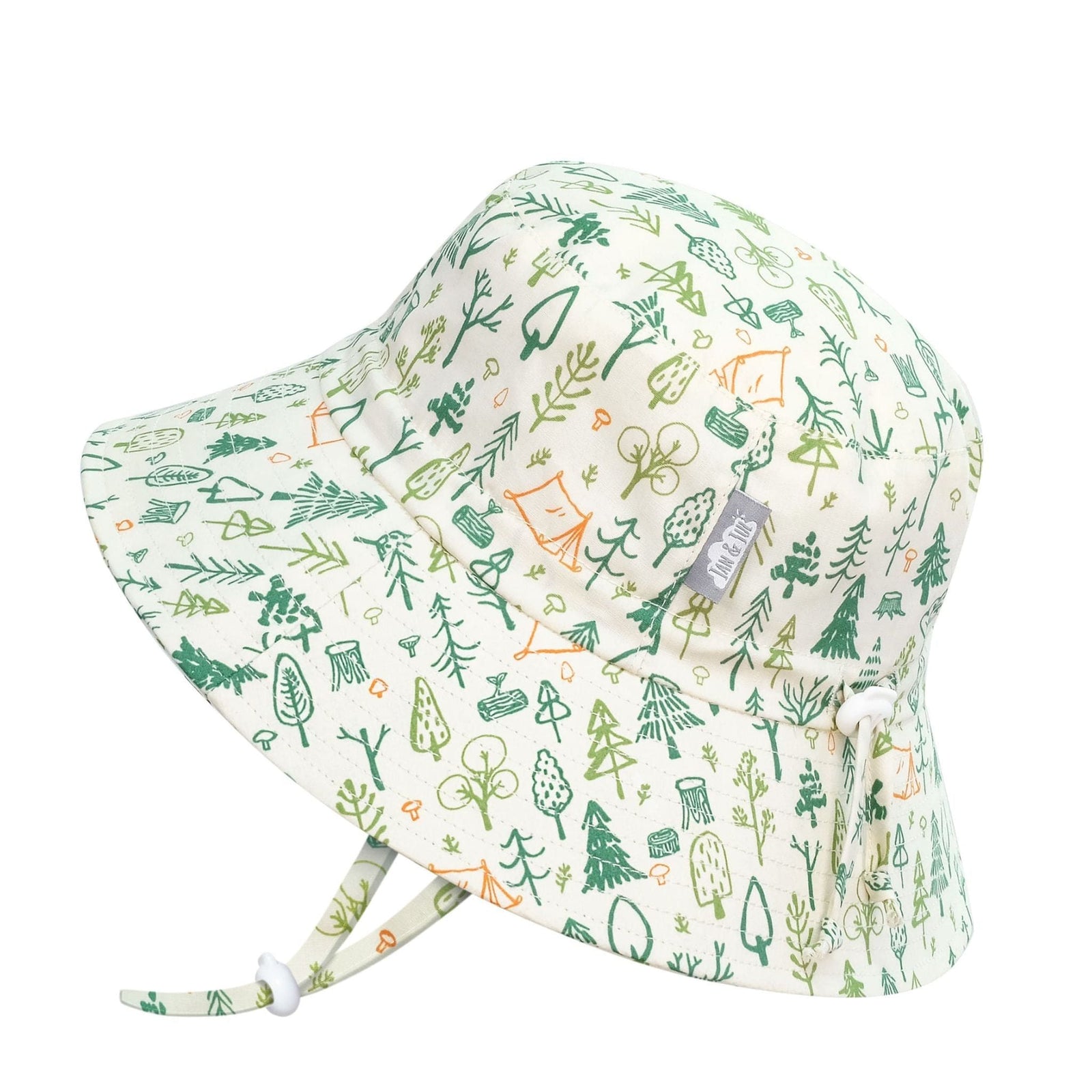 Jan & Jul Kids Grow-With-Me® Adjustable UPF 50+ Cotton Bucket Hat