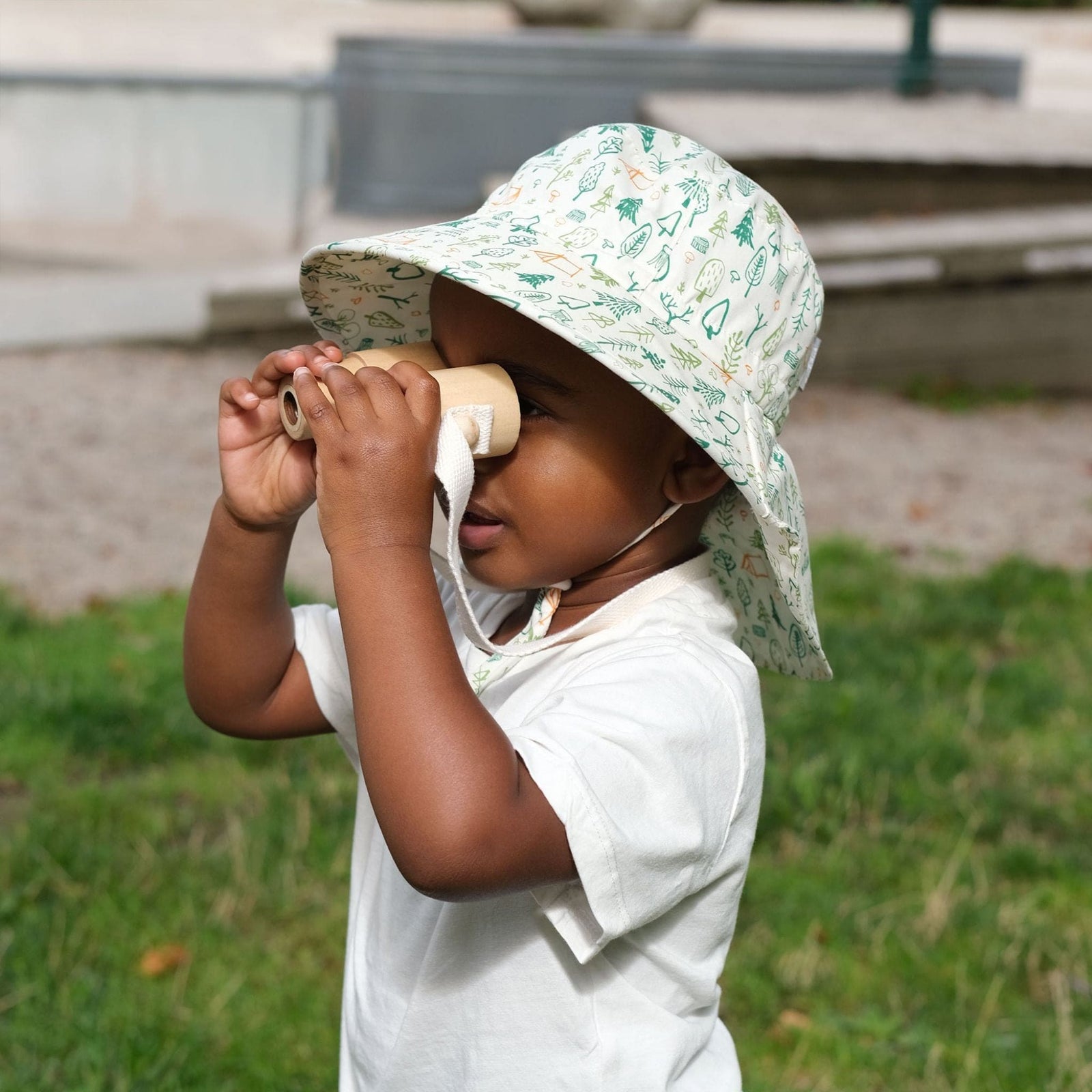 Jan & Jul Kids Grow-With-Me® Adjustable UPF 50+ Cotton Bucket Hat