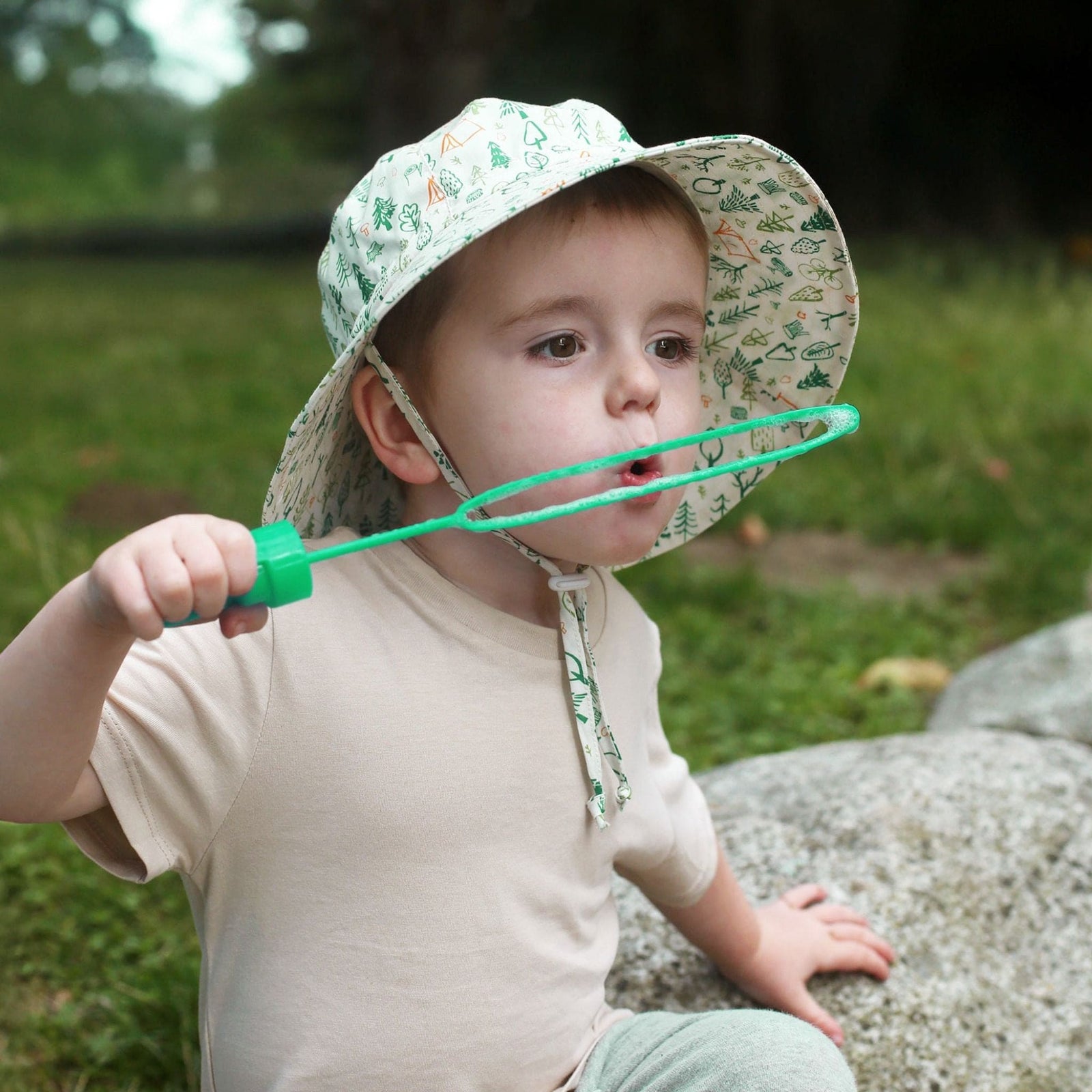 Jan & Jul Kids Grow-With-Me® Adjustable UPF 50+ Cotton Bucket Hat