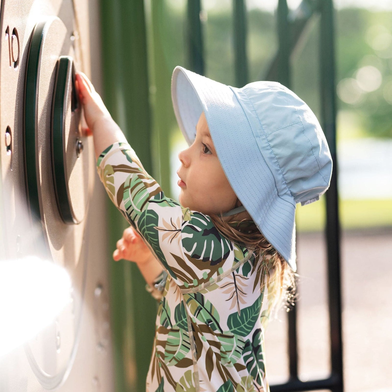 Jan & Jul Kids Grow-With-Me® Adjustable UPF 50+ Cotton Bucket Hat