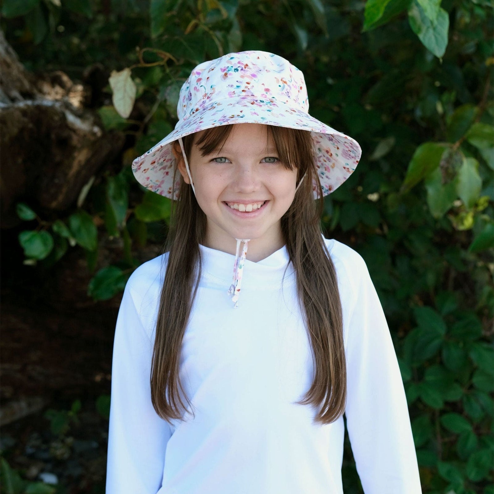 Jan & Jul Kids Grow-With-Me® Adjustable UPF 50+ Cotton Bucket Hat