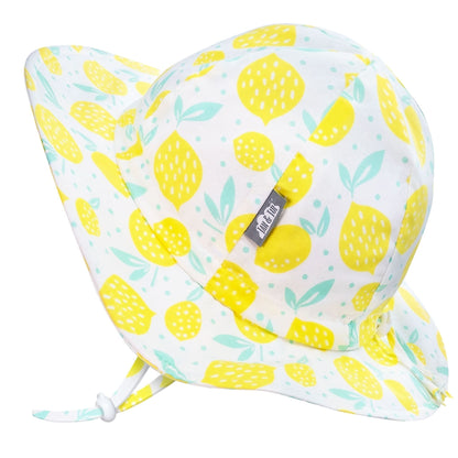 Jan & Jul Kids Cotton Floppy UPF 50+ Sun Hat - Lemon Fresh