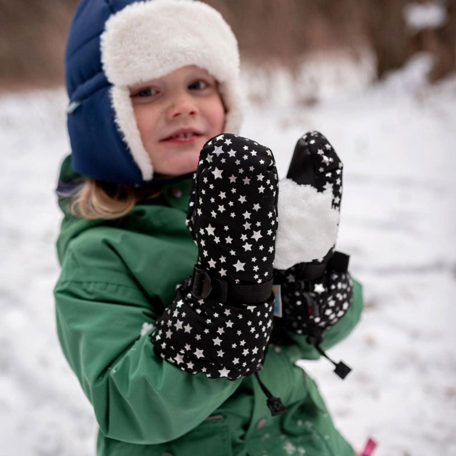 Jan & Jul Toasty-Dry Kids Waterproof Snow Mittens | Rated to -15 °C