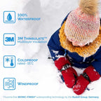 Jan & Jul Kids Toasty-Dry Waterproof Mittens