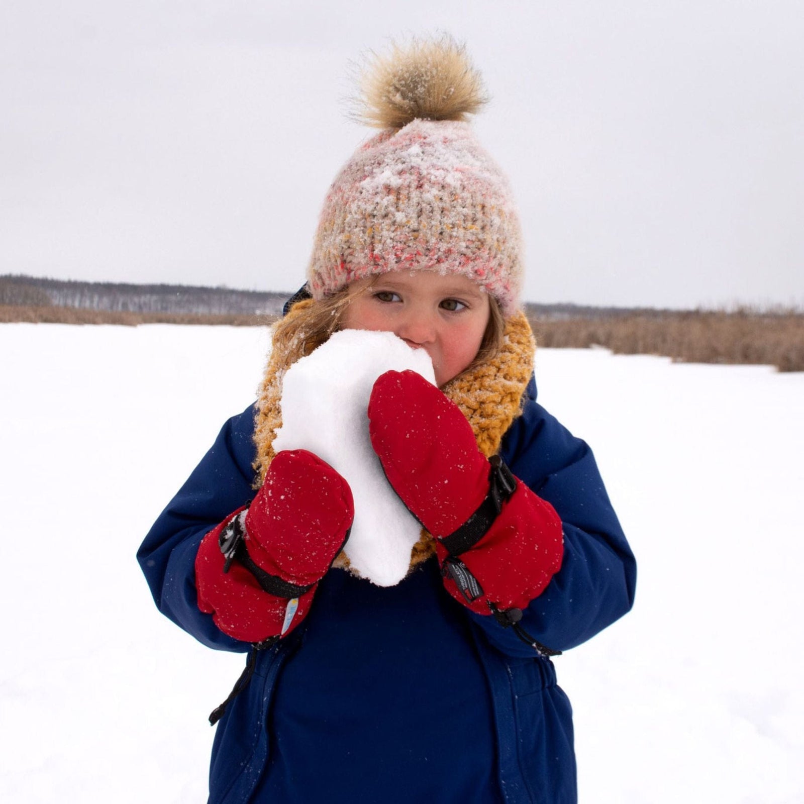 Jan & Jul Toasty-Dry Kids Waterproof Snow Mittens | Rated to -15 °C