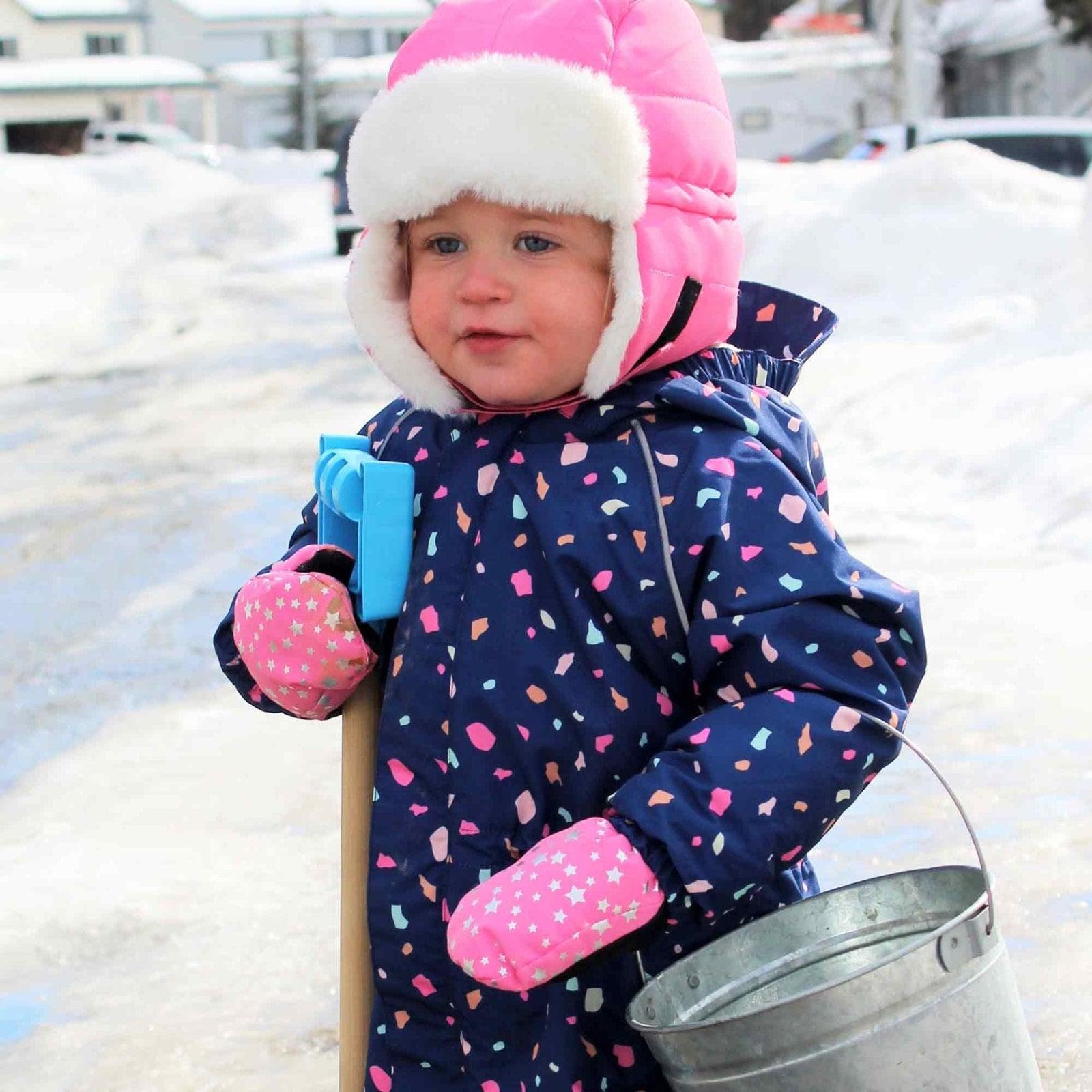 Jan & Jul Toasty-Dry Kids Waterproof Snow Mittens | Rated to -15 °C