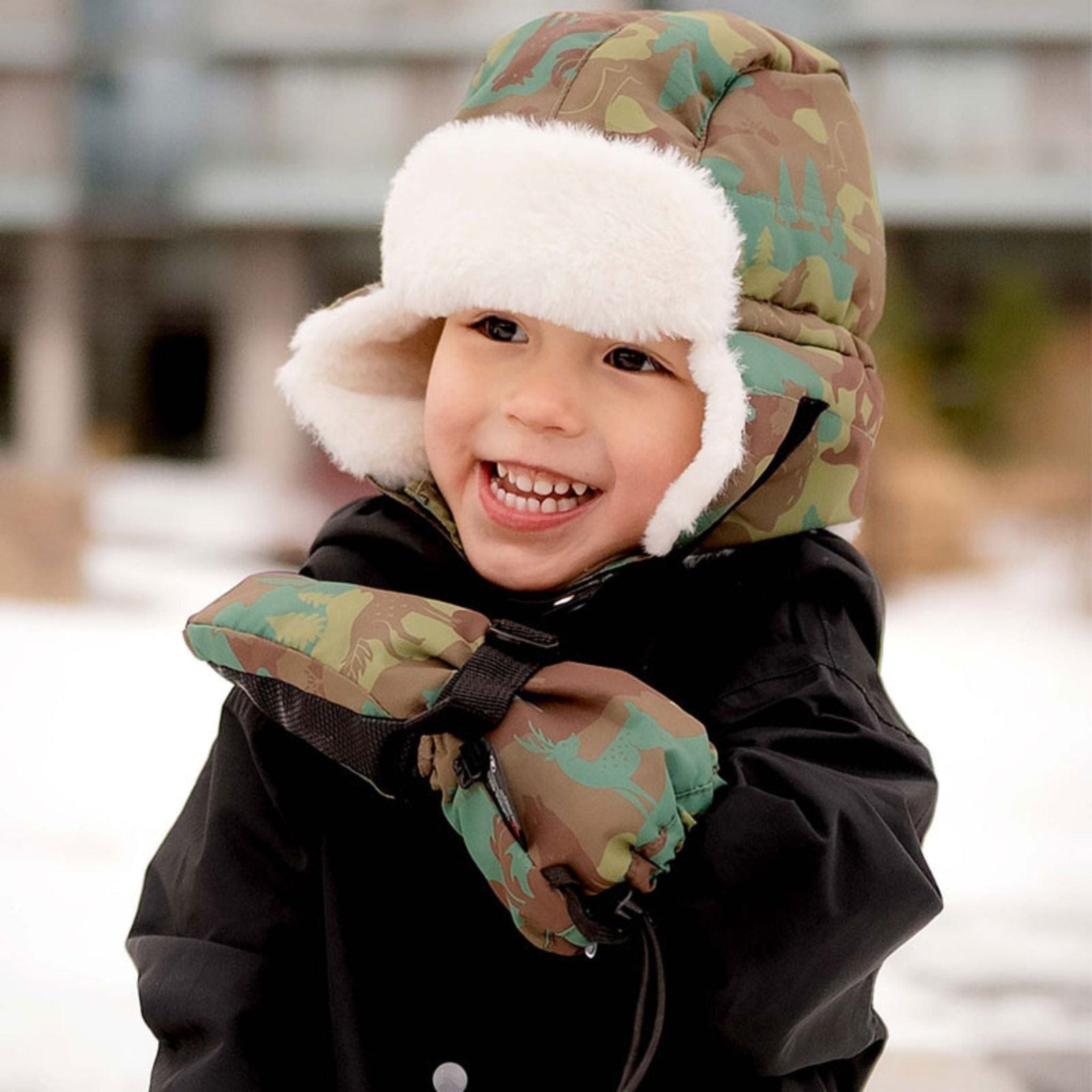 Jan & Jul Toasty-Dry Kids Waterproof Snow Mittens | Rated to -15 °C