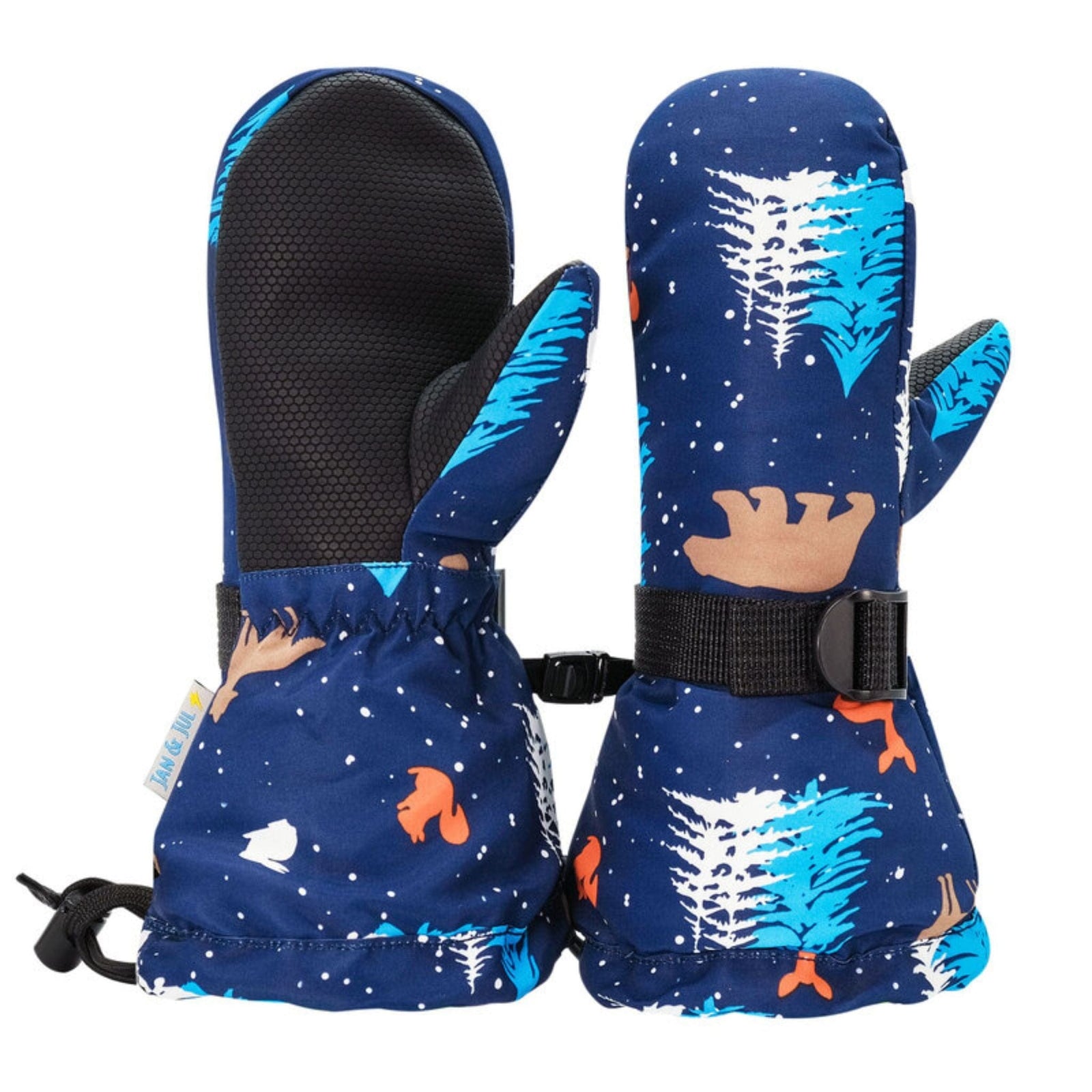 Jan & Jul Toasty-Dry Kids Waterproof Snow Mittens | Rated to -15 °C
