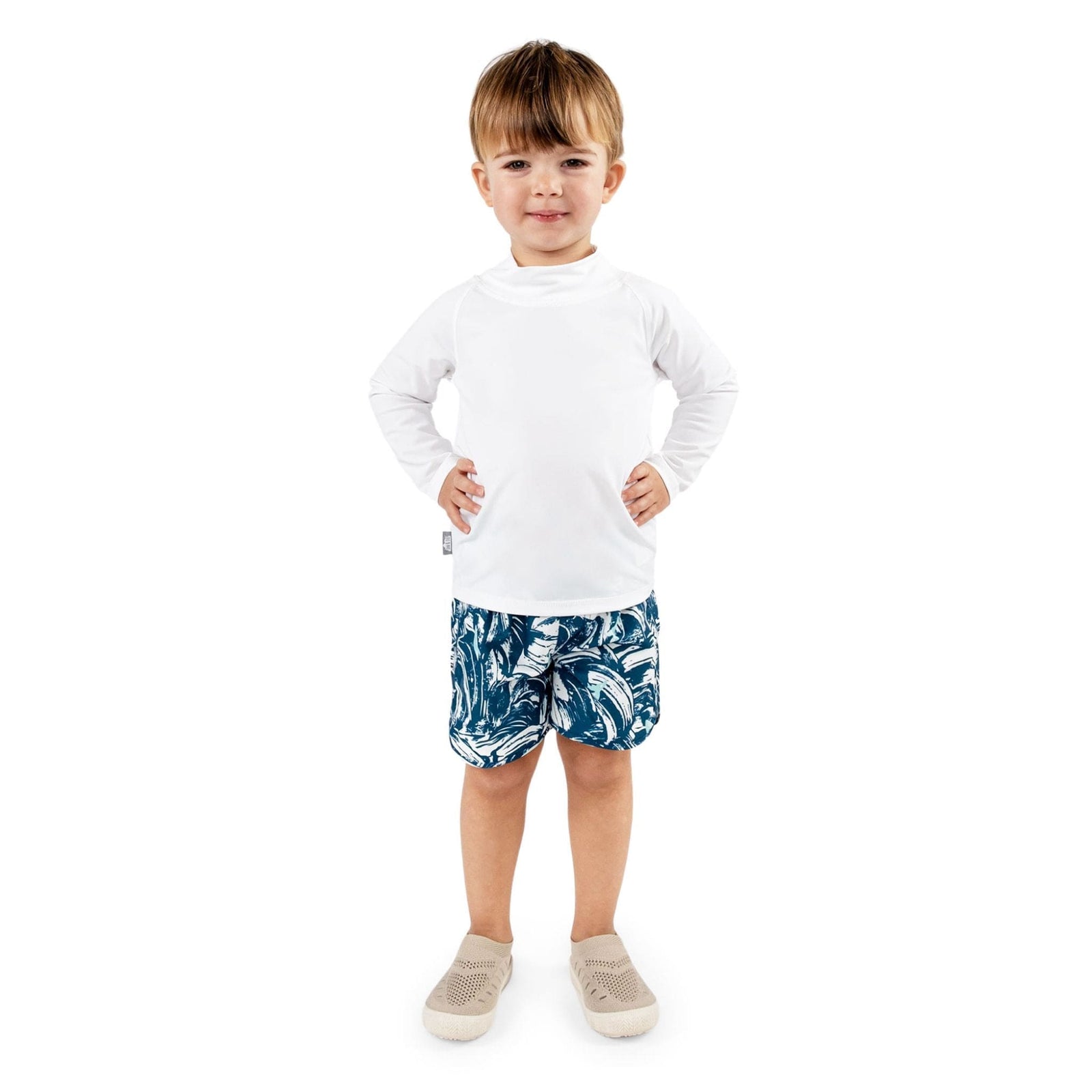 Jan & Jul Long Sleeve Kids UPF 50+ Rashguard Top | Quick-Dry & Stretchy
