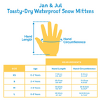 Jan & Jul Kids Toasty-Dry Waterproof Mittens