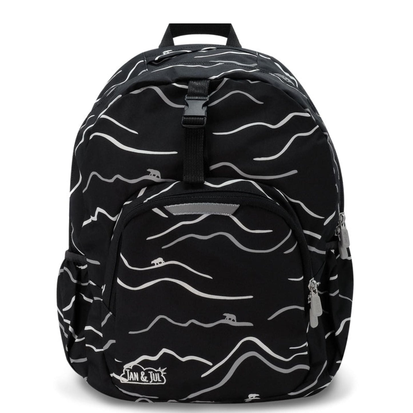 Jan & Jul Kids Backpack Bear Mountain with Built-In Waterproof Rain Cover