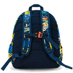 Jan & Jul Kids Backpack Jungle Nights with Built-In Waterproof Rain Cover