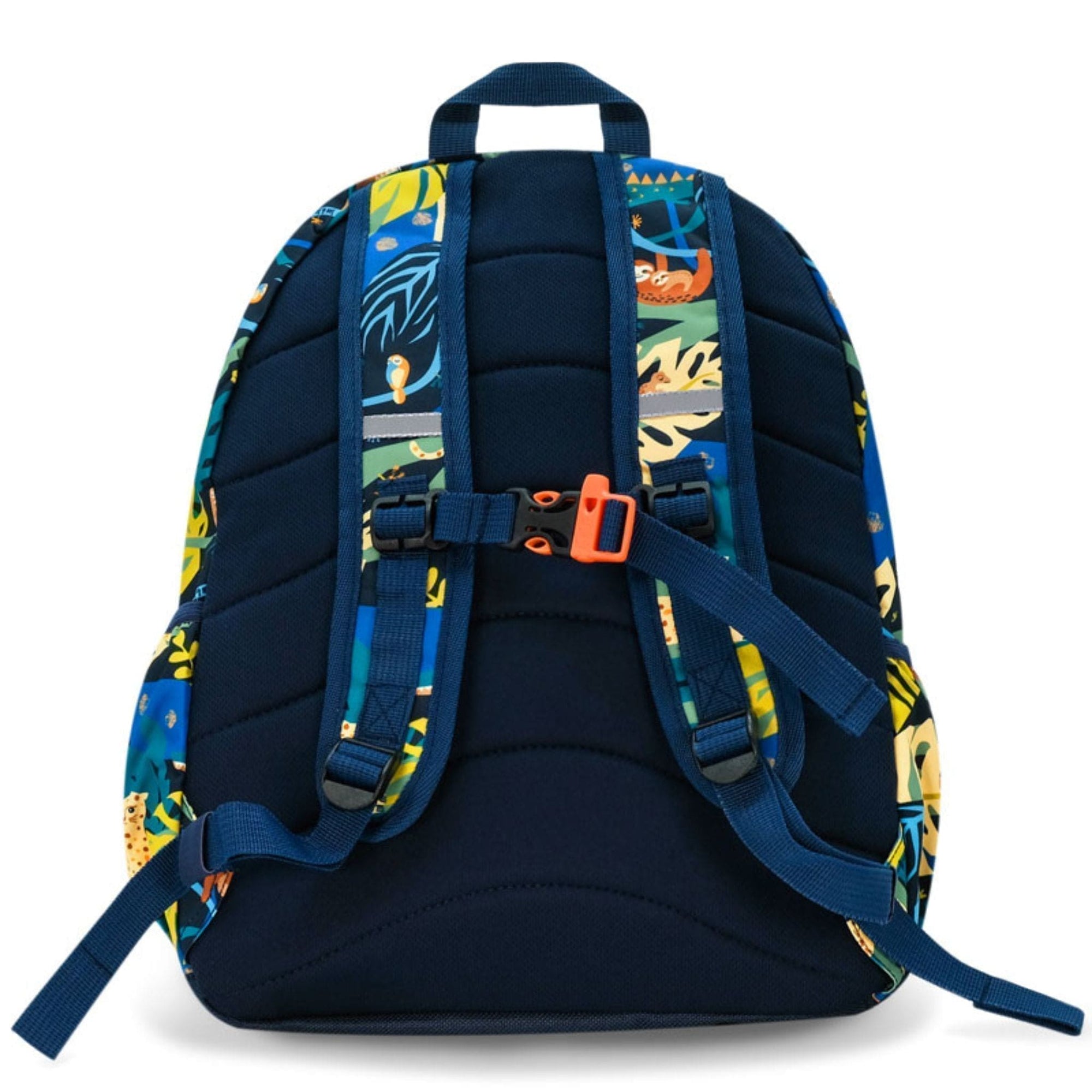 Jan & Jul Kids Backpack Jungle Nights with Built-In Waterproof Rain Cover