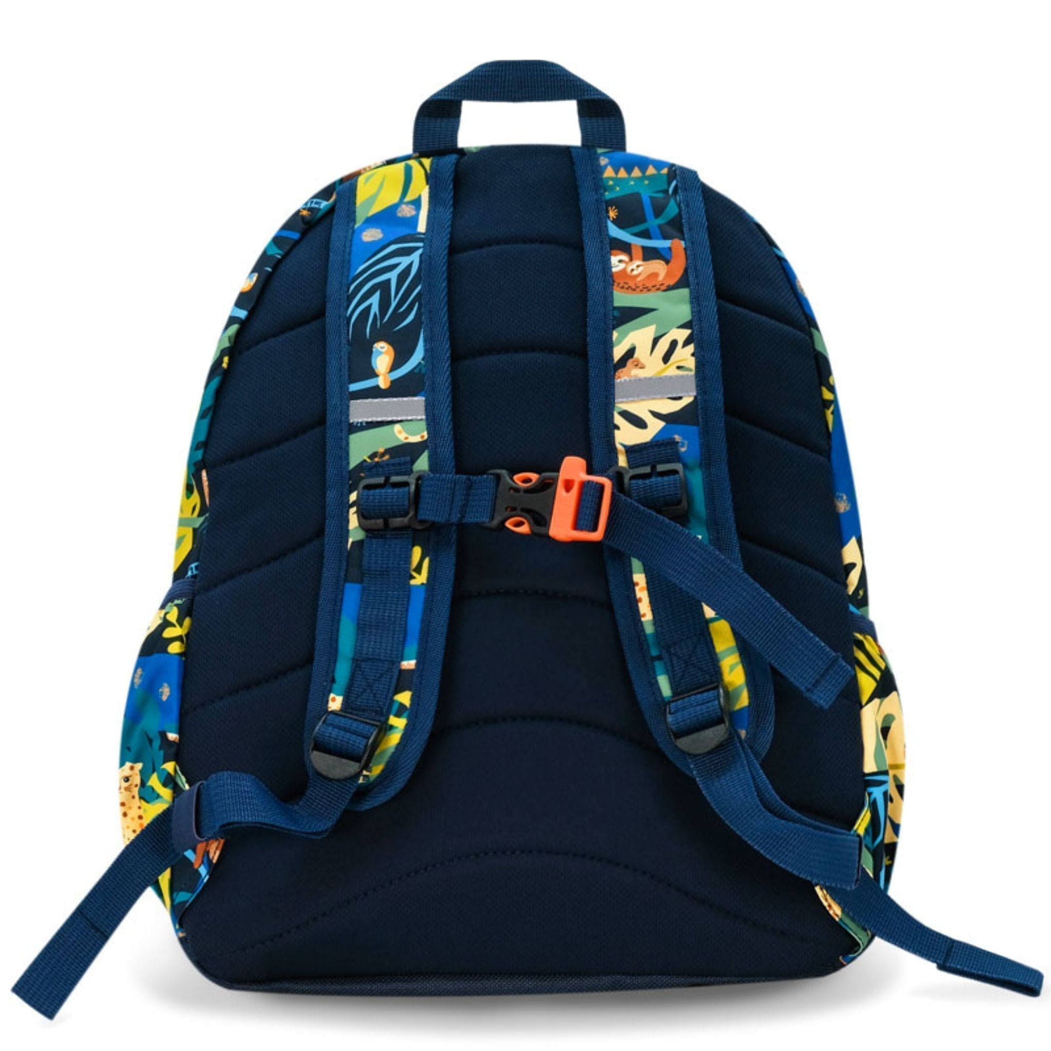 Jan & Jul Kids Backpack Jungle Nights with Built-In Waterproof Rain Cover