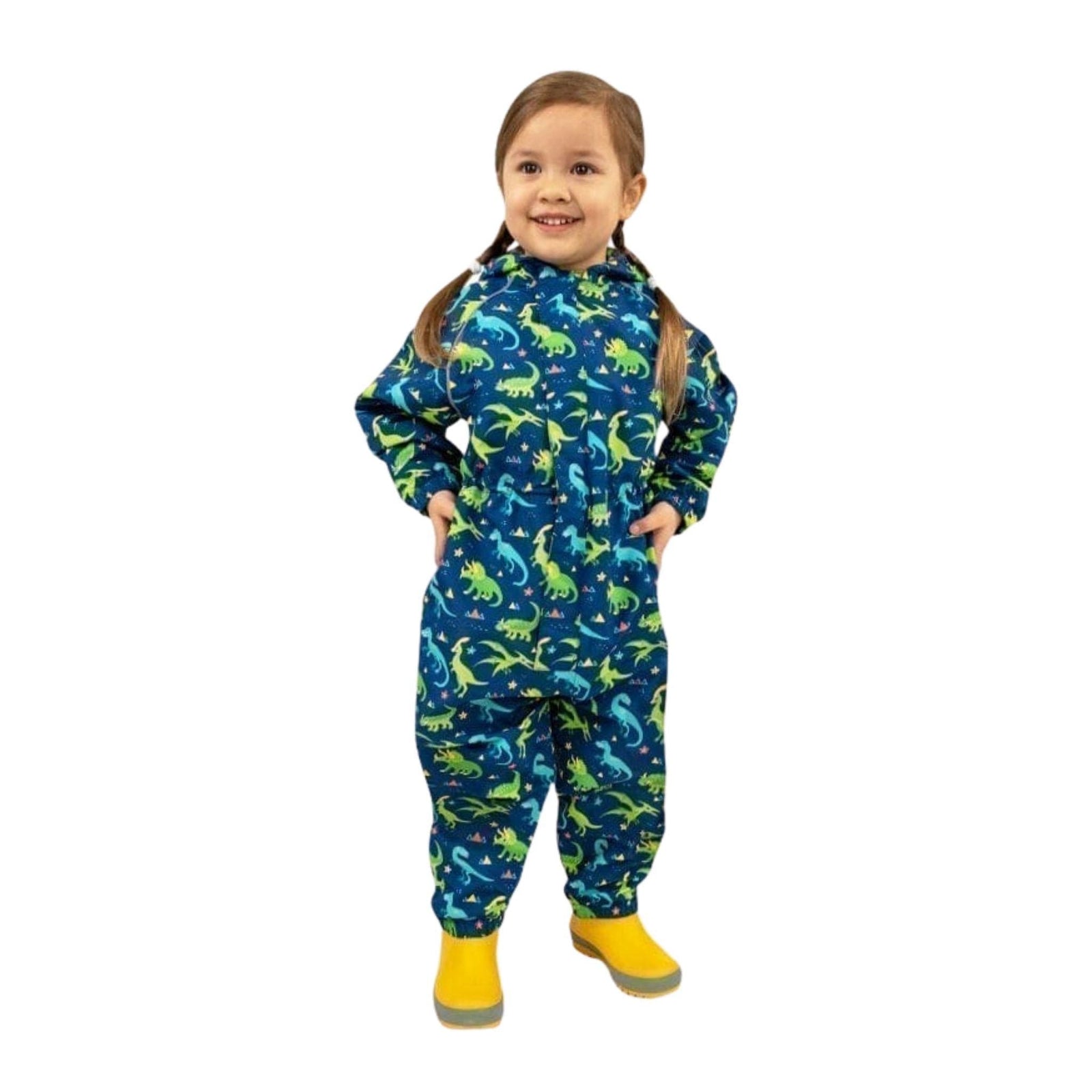 Jan & Jul Weather-Proof Fleece Lined Rain Suit | Full Body Coverage for Kids