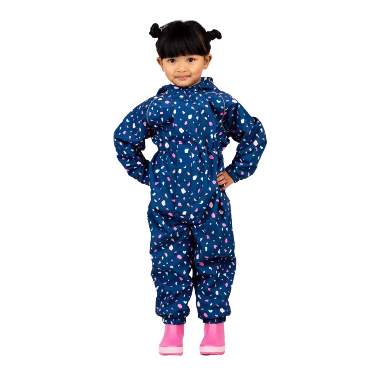 Jan & Jul Weather-Proof Fleece Lined Rain Suit | Full Body Coverage for Kids
