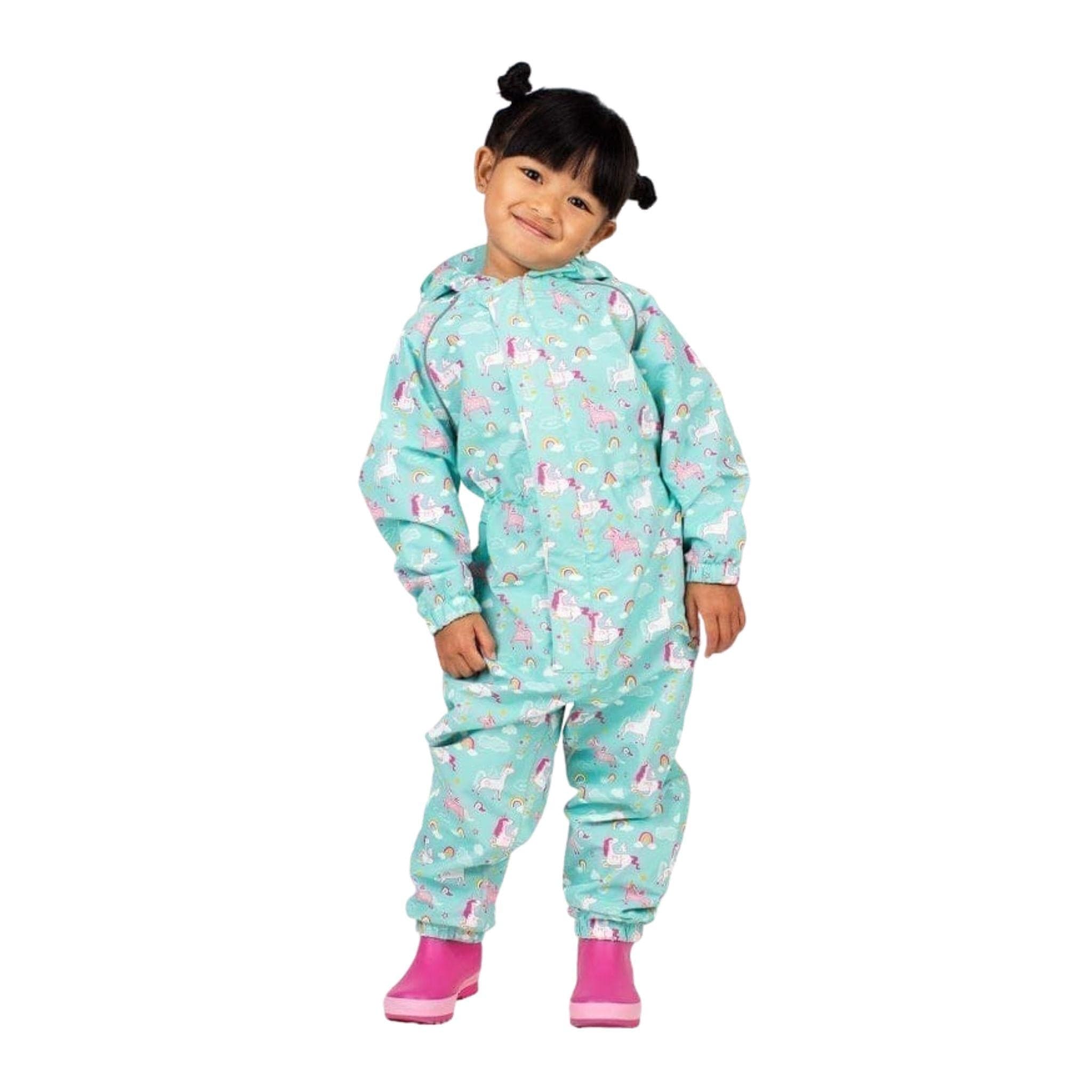 Jan & Jul Kids Fleece Lined Rain Suit