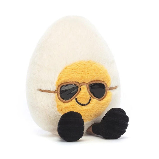 Jellycat Amuseable Chic Boiled Egg soft toy 14cm