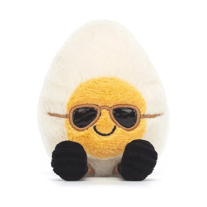 Jellycat Amuseable Chic Boiled Egg soft toy 14cm