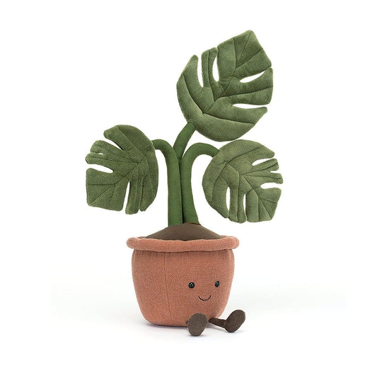 Jellycat Amuseable Monstera Plant soft toy 43cm