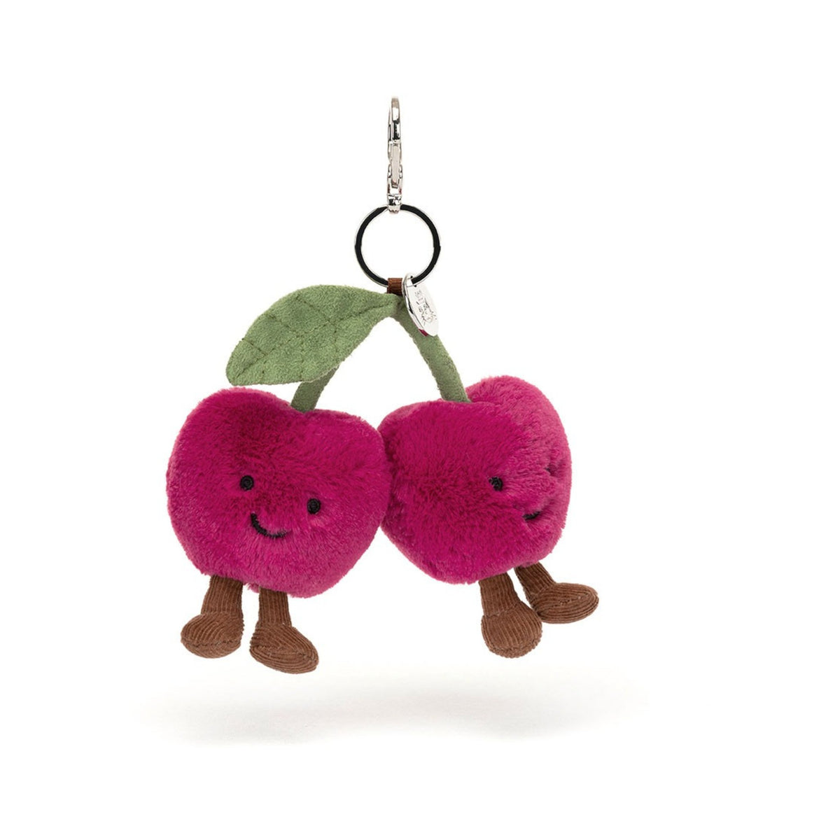Jellycat Amuseables Cherries Bag Charm 16cm