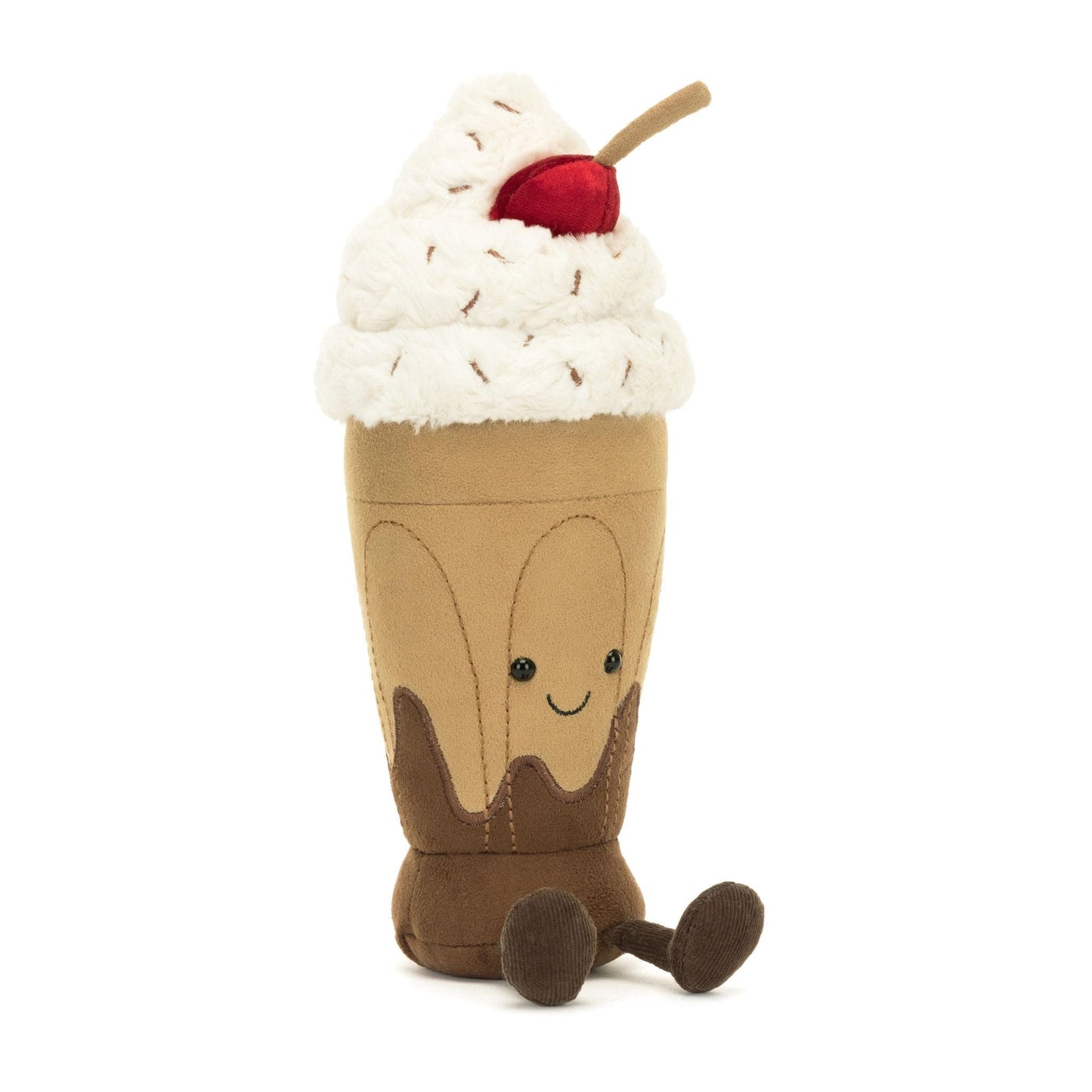 Jellycat Amuseables Chocolate Milkshake soft toy 27cm