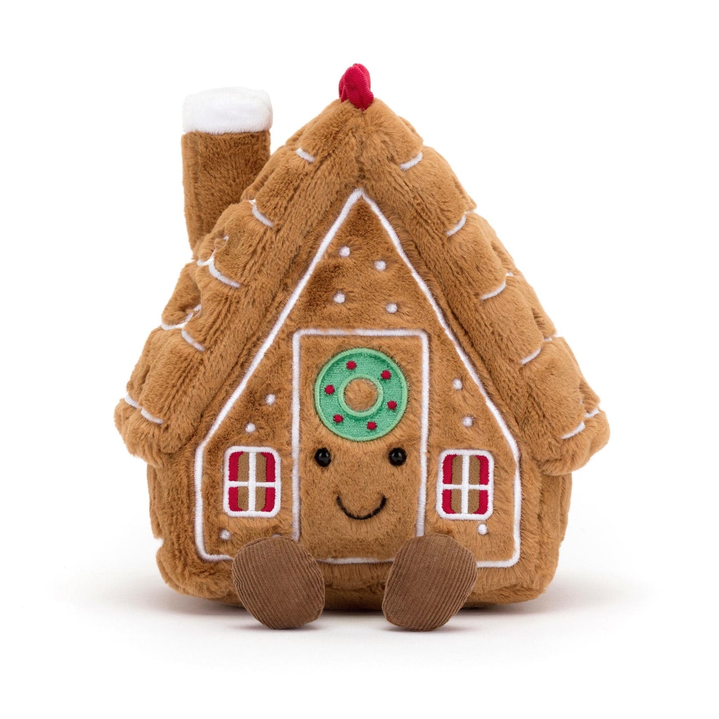 Jellycat Amuseables Gingerbread House soft toy 22cm