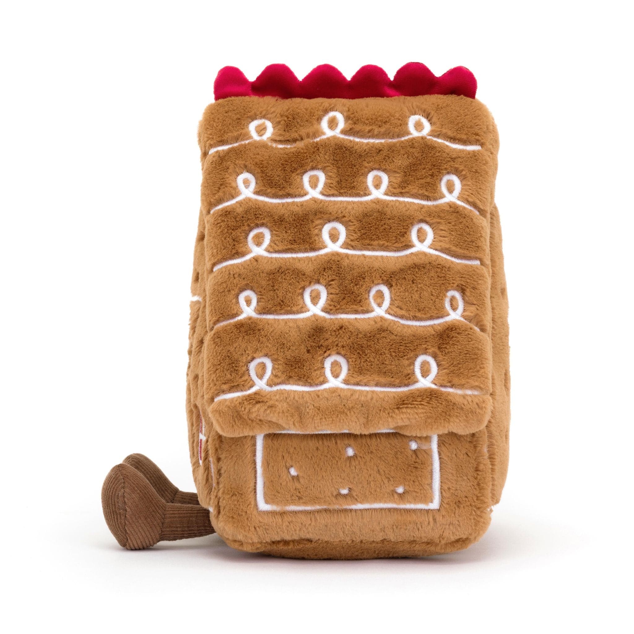Jellycat Amuseables Gingerbread House soft toy 22cm