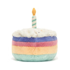 Jellycat Amuseables Rainbow Birthday Cake 15cm