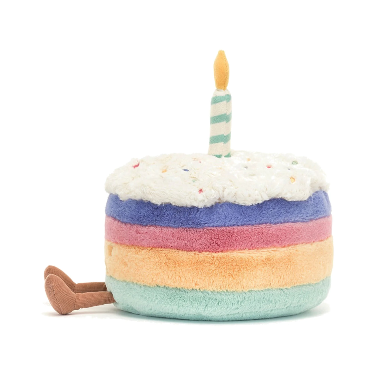 Jellycat Amuseables Rainbow Birthday Cake 15cm