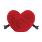 Jellycat Amuseables Red Heart small soft toy 12cm
