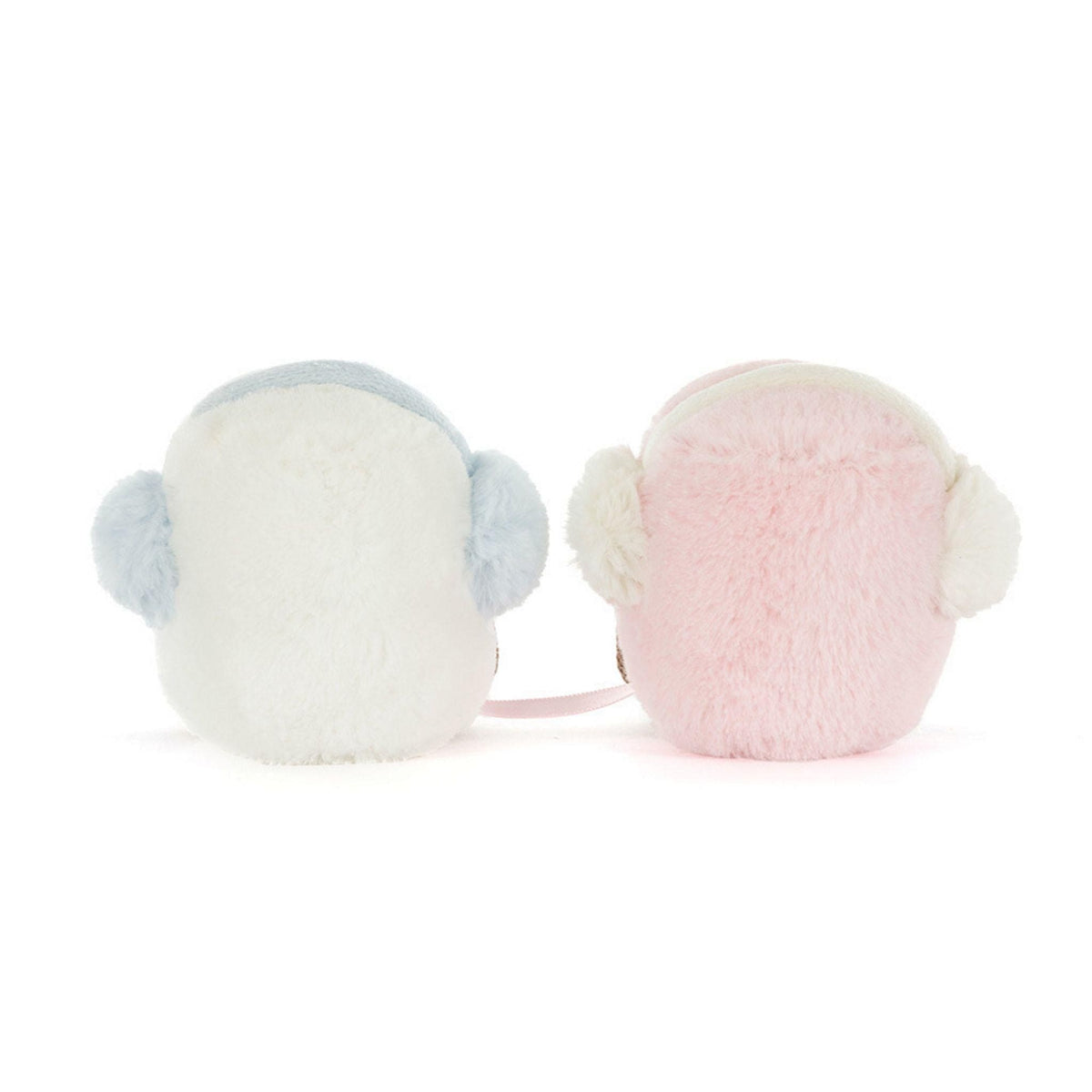 Jellycat Amuseables Toastie Pink and White Marshmallows soft toy 9cm