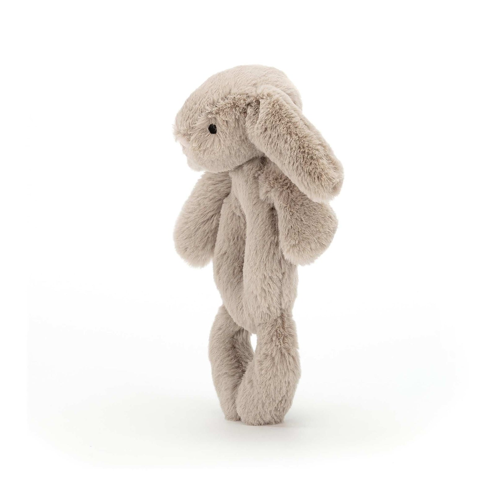 Jellycat Bashful Beige Bunny Ring Rattle 18cm