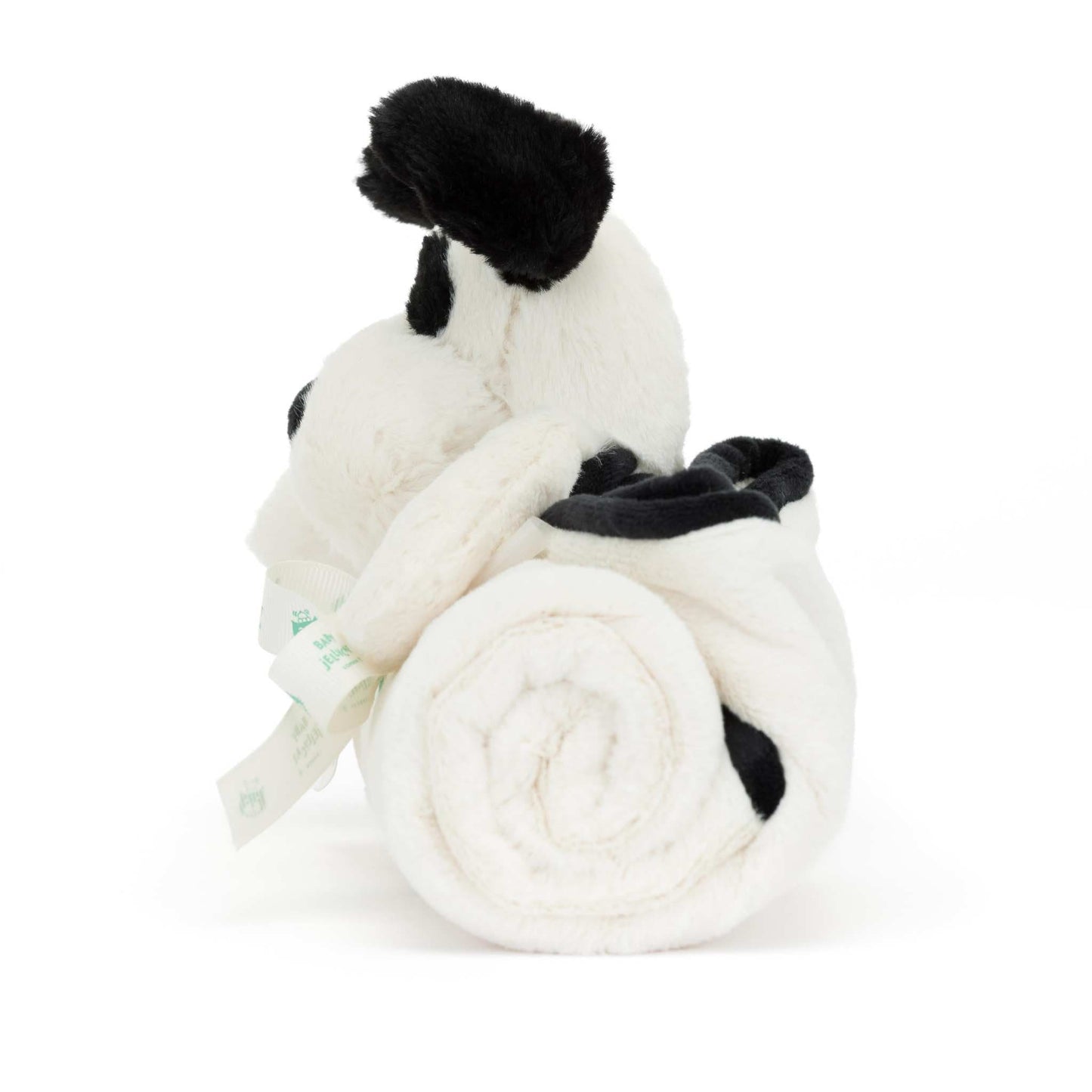 Jellycat Bashful Black & Cream Puppy Blankie 70cm