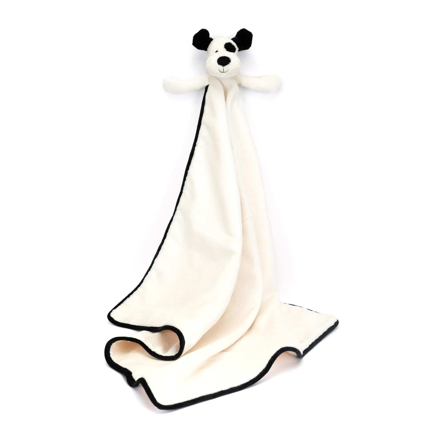 Jellycat Bashful Black & Cream Puppy Blankie 70cm