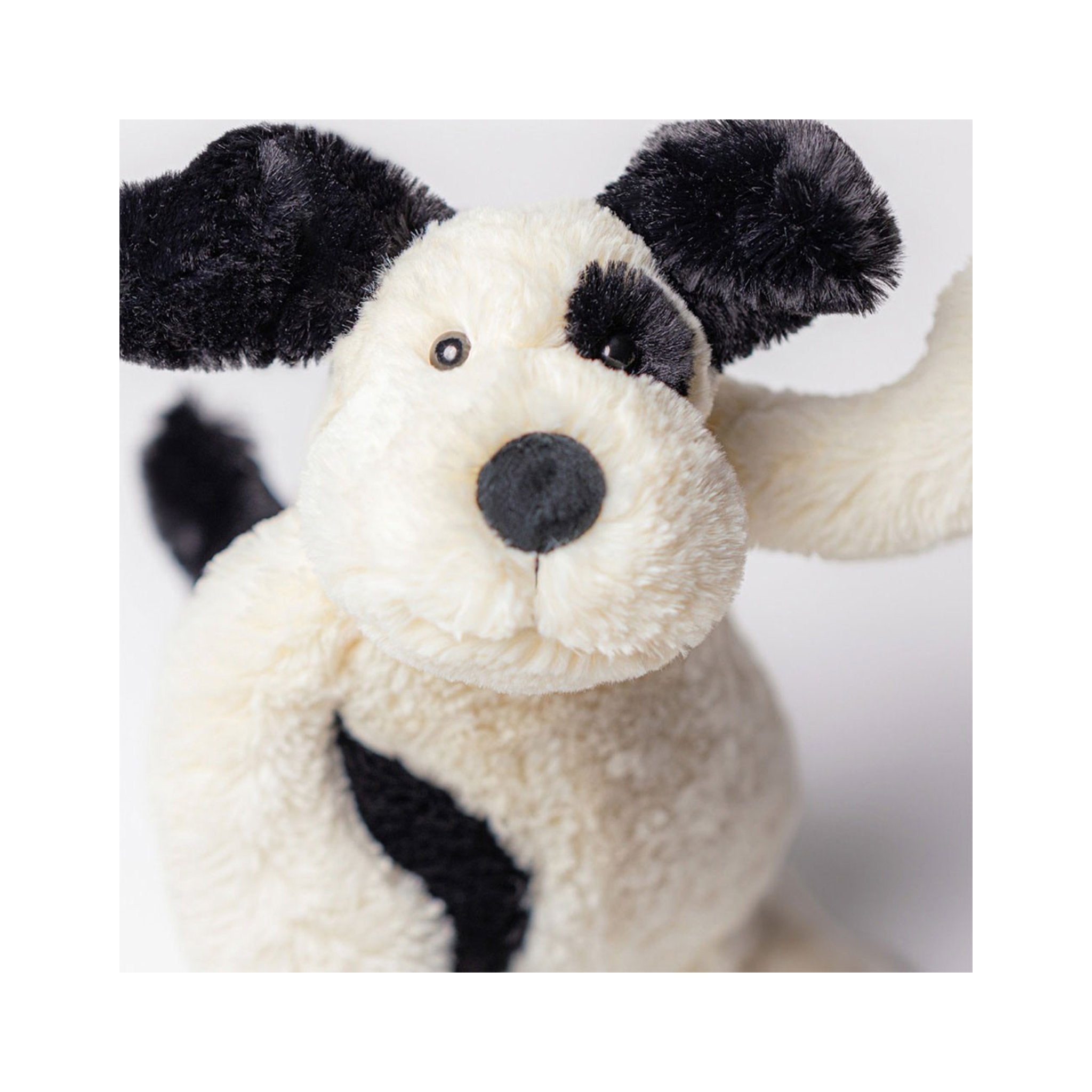 Jellycat Bashful Black & Cream Puppy Medium 31cm