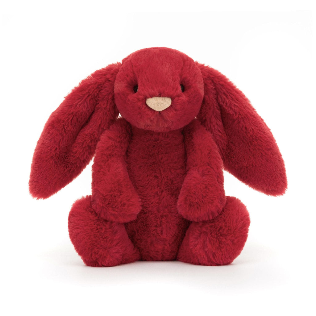 Jellycat Bashful Luxe Bunny Scarlett medium soft toy 31cm