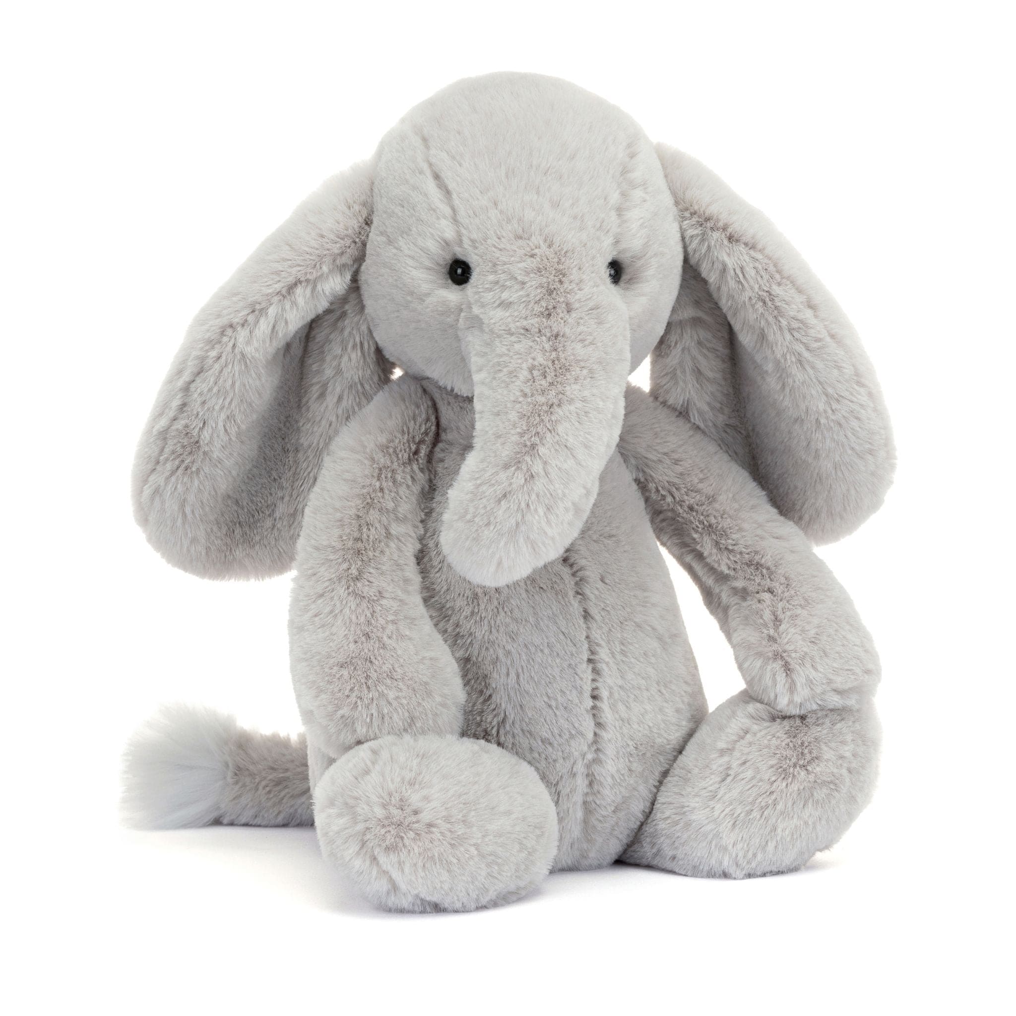 Jellycat Bashful Luxe Elephant Thuddeus medium soft toy 31cm