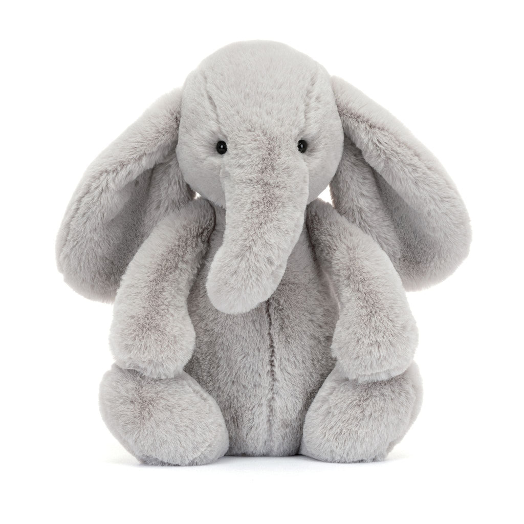 Jellycat Bashful Luxe Elephant Thuddeus medium soft toy 31cm