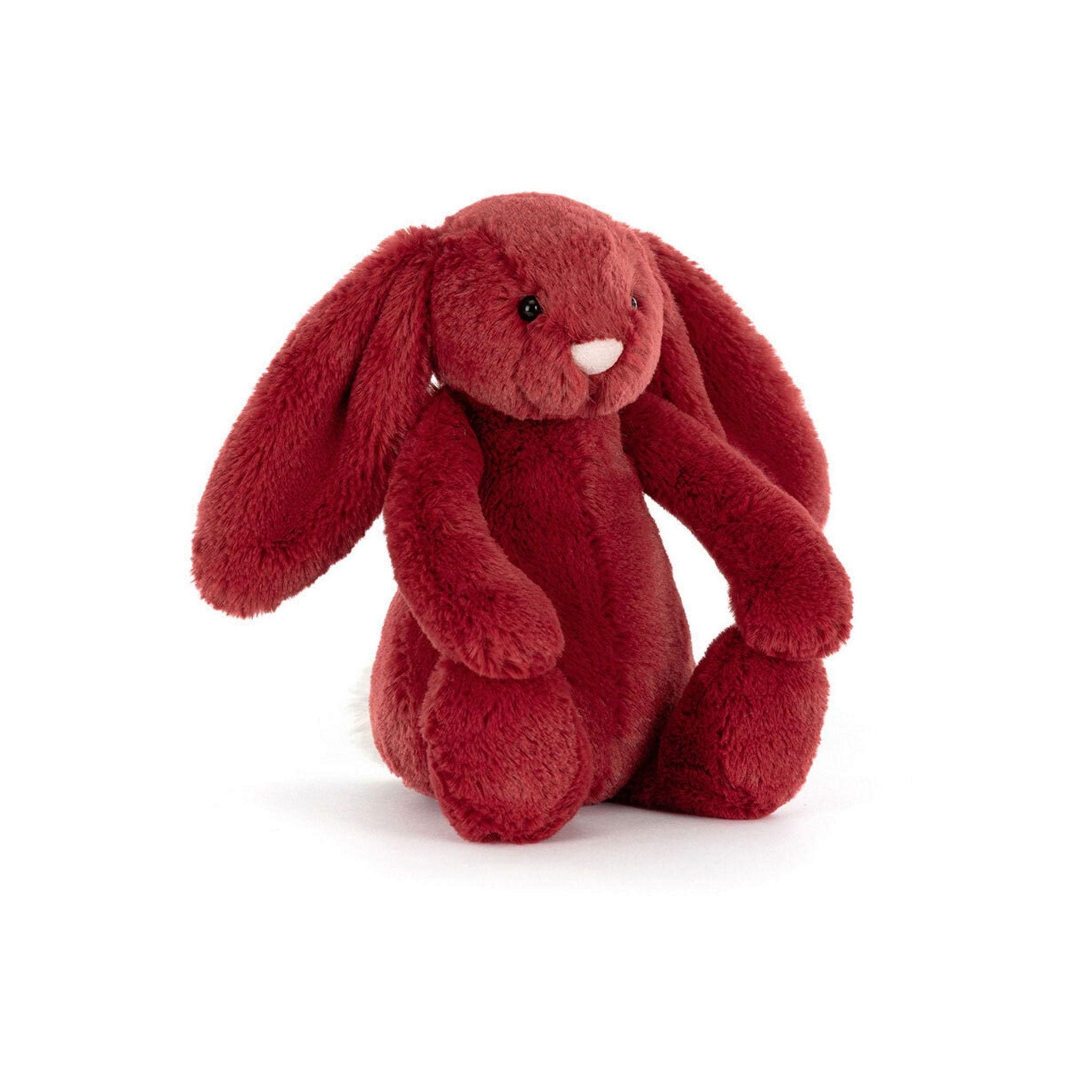Jellycat Bashful Redcurrant Bunny small soft toy 18cm