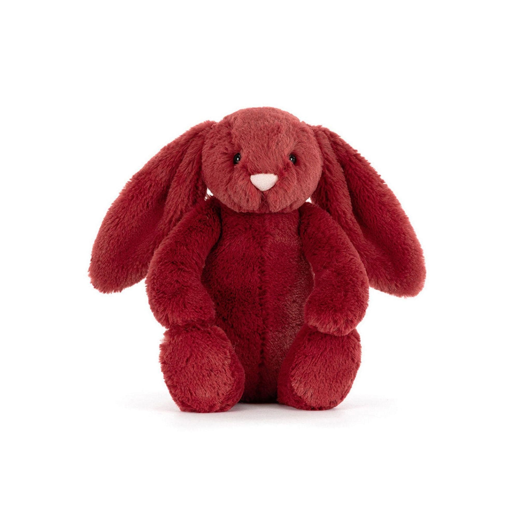 Jellycat Bashful Redcurrant Bunny small soft toy 18cm