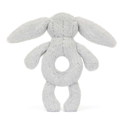 Jellycat Bashful Bunny Ring Rattle 18cm